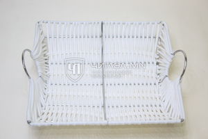 Талх сагс 6014 цагаан бариул 20x20