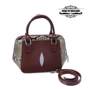 Рота загас цүнх эм 2 тийшээ илүү гарсан оруулгатай могойт улаан хүрэн