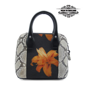 MN хажуудаа цоожтой 2 талаараа могойт өнгийн цүнх