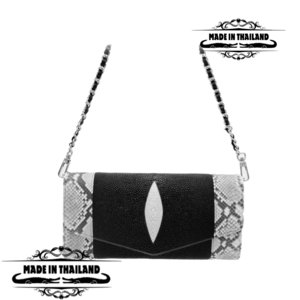 MN загас цүнх гурвалжин хошуутай 2 талаараа могойтой хар