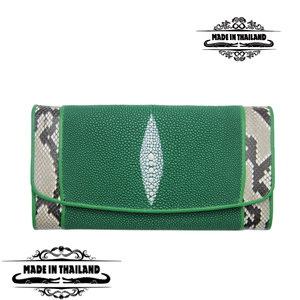 Rota загас хэтэвч урт эм могойт ногоон