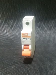 Авт. ВА47-29 1Р 63А 4,5кА х-ка С TDM/SQ0206-0080/