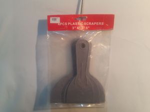 Шпатель / 4 pcs plastic scrapers/