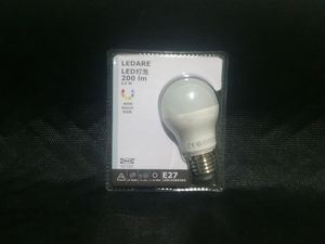 Led ламп IKEA Е27 4000K 3.5вт