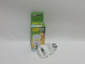 Мушгиа гэрэл GP CFL half spiral E27 6500K 9W /GP ES HSM 9W E27 W/