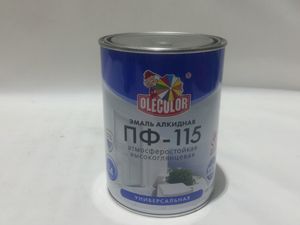 Будаг OLECOLOR Эмаль ПФ-115 Шоколадан бор / Шокодладный/ 0.8кг