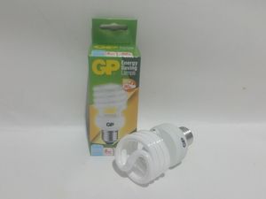 Мушгиа гэрэл GP CFL half spiral E27 6500K 20W /GP ES HSM 20W E27 W/