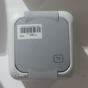 Розетка Tv 1тэй саарал /Viko/