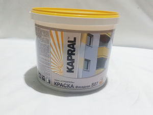 Эмульс 7 кг КАPRAL S07 Гадна болон дотор заслын усан суурьтай  Цагаан