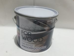 Лак /тосон/ FARBITEX ПРОФИ GOOD FOR WOOD  ПФ Дотор болон гадна гялгар  2,5кг  Өнгөгүй