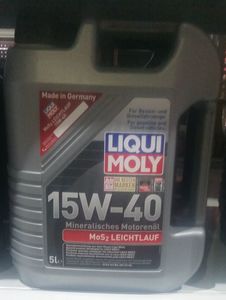 моторын тос Mos2 leichtlauf 15W40 5L art 2571