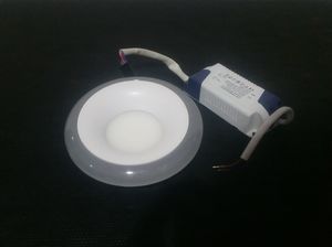 Led гэрэл дугуй 6вт 3 өнгө /1076/