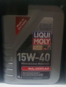 моторын тос Mos2 leichtlauf 15W40 1L art 2570