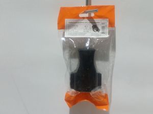 Зөөврийн залгуур 2П+З  га-тай  16А 250B хар TDM/SQ1806-0032/