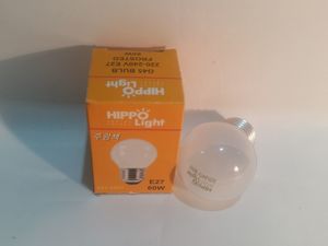 Ламп 60вт E27 сүүн /Hippo бондгор/