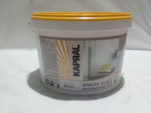 Эмульс 14 кг КАPRAL Р12 Дотор заслын усан суурьтай  Цагаан