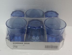 Стакан цэнхэр 6ш /Sommar/