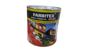 Будаг FARBITEX  Эмаль ПФ-115 Хар /Чёрный /2.7кг