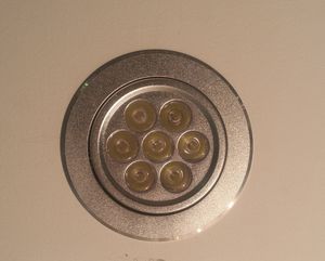 Led нүдэн 7вт гэрэл никель /Fsl/7503