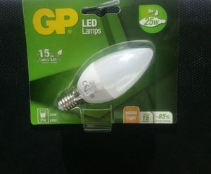 Led ламп GP LED mini candle E14 2700K 4вт /GP LD CDM E14 3-25вт/