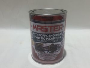 Грунт  /төмөрийн суурь будаг/ FARBITEX ПРОФИ MASTER Зэврэлтийн эсрэг хурдан хаталттай - Cаарал 0.9л