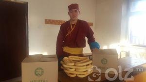 Гандан тэгчлэн хийдийн хэвийн боов