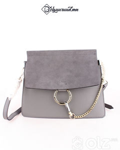CHLOE Faye Medium Leather Shoulder Bag