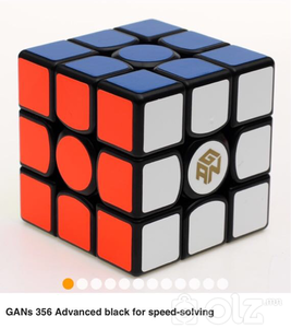 3x3x3 GAN 356s speed cube black
