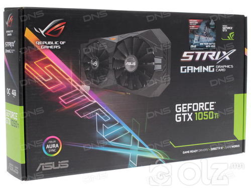 ASUS STRIX GeForce®&nbsp;GTX 1050TI-4G-Gaming
