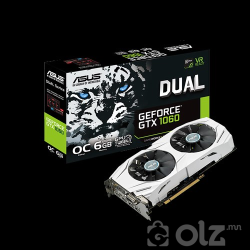 ASUS DUAL GeForce®&nbsp;GTX 1060-O6G
