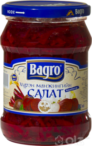 [15260] Bagro Хүрэн манжингийн салат 550гр
