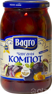 15602] Bagro 1 Компот 0.9л Чавга