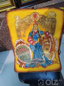 Арьсан дээр зурсан цаг