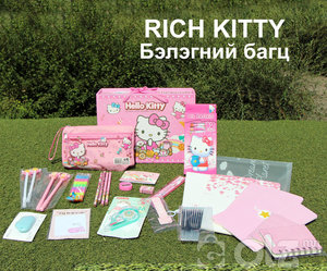 Бага ангийн болон цэцэрлэгийн хүүхдийн хичээлийн хэрэгслийн "Rich Kitty" багц