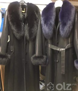 Үнэгэн захтай нэхий дээл