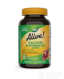 Alive Calcium &amp; Vitamin D3 Gummy